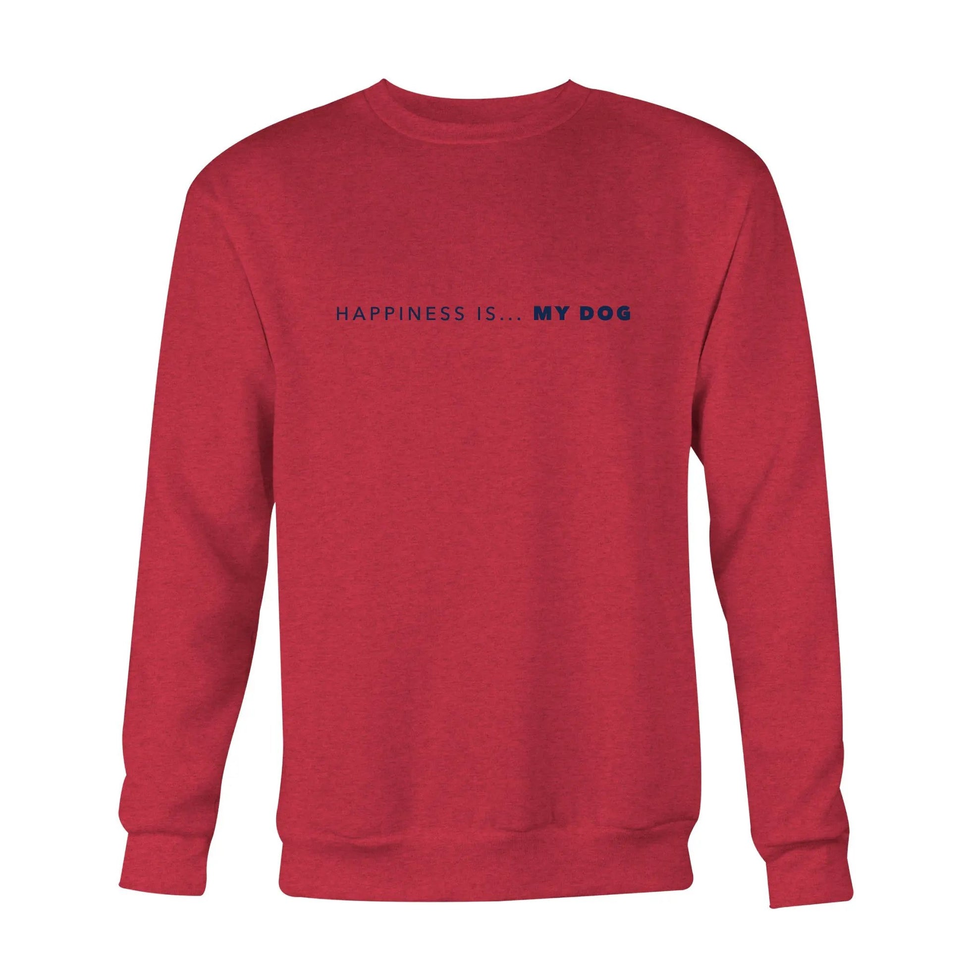 Men's My Dog Crew Sweatshirt, Chili by Pets Collection