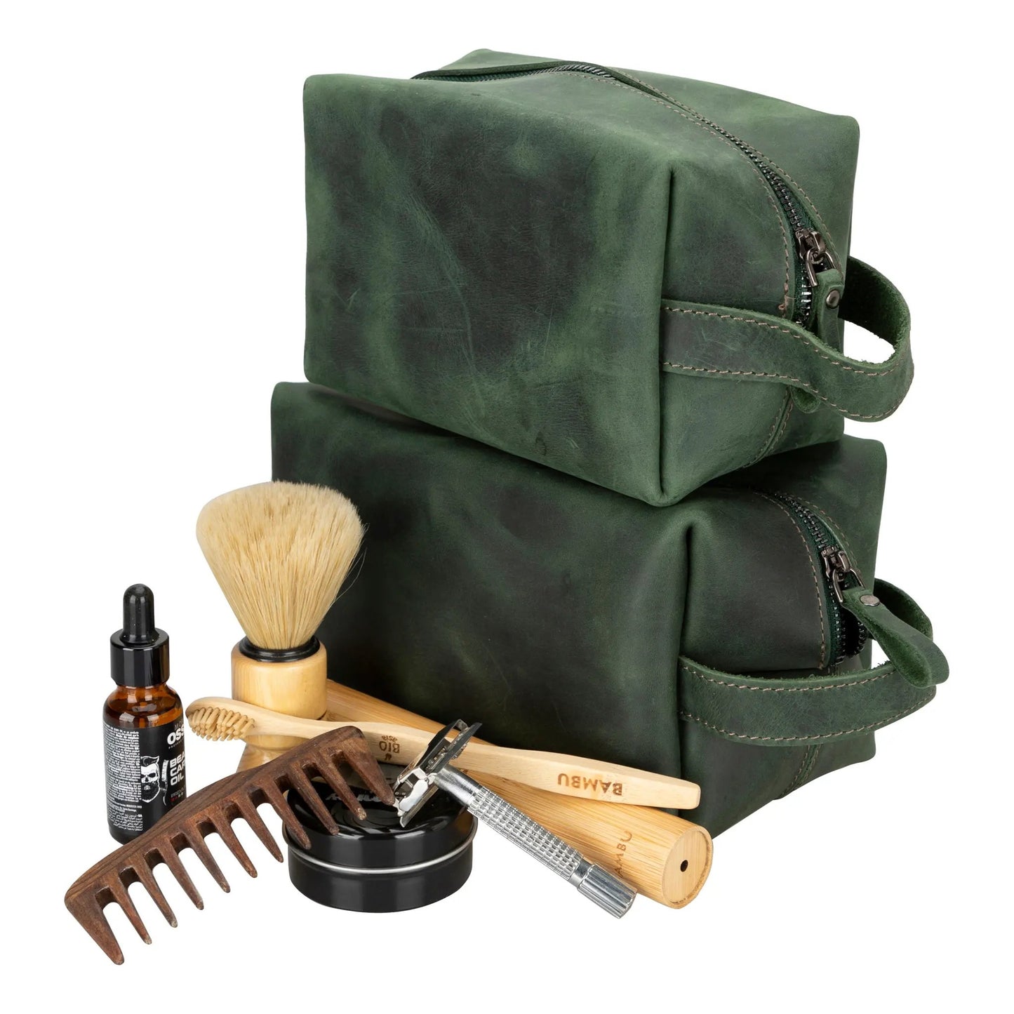 Eve Leather Dopp Kit, X Large by TORONATA