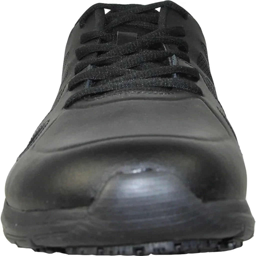 VANGELO Men Slip Resistant Shoe NICK-1 Black by Tux-USA