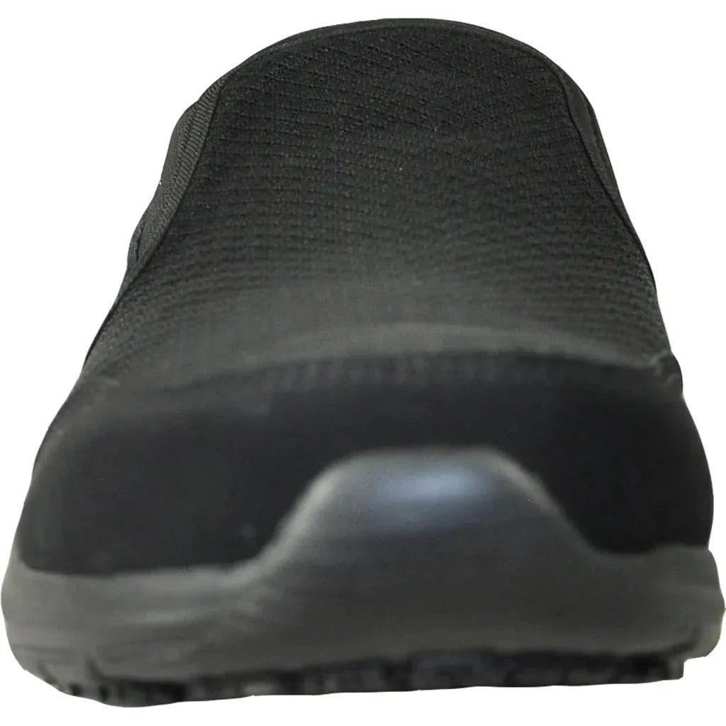 VANGELO Men Slip Resistant Shoe NICK-2 Black by Tux-USA