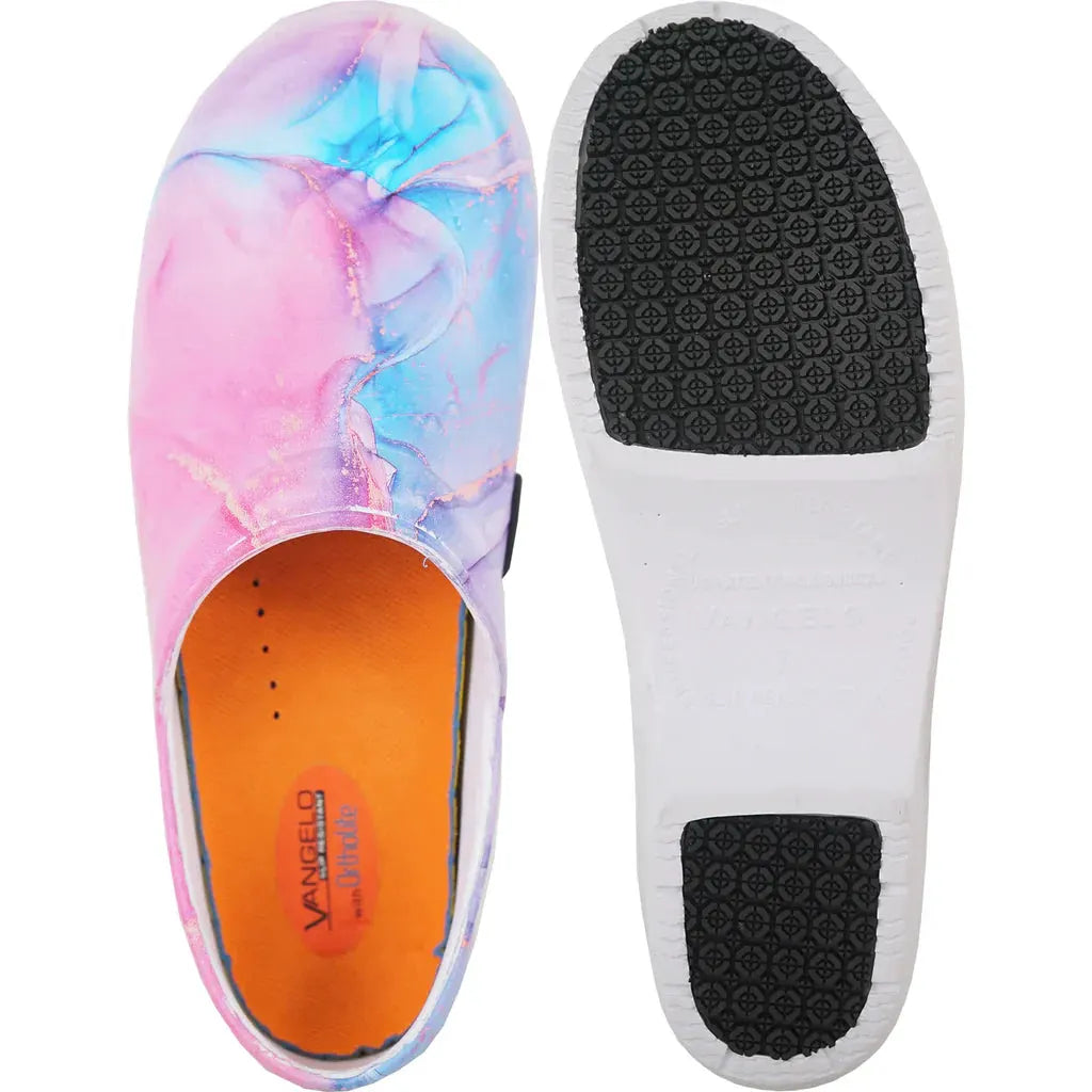 VANGELO Women Slip Resistant Clog NIKO Multi-Color-1 by Tux-USA