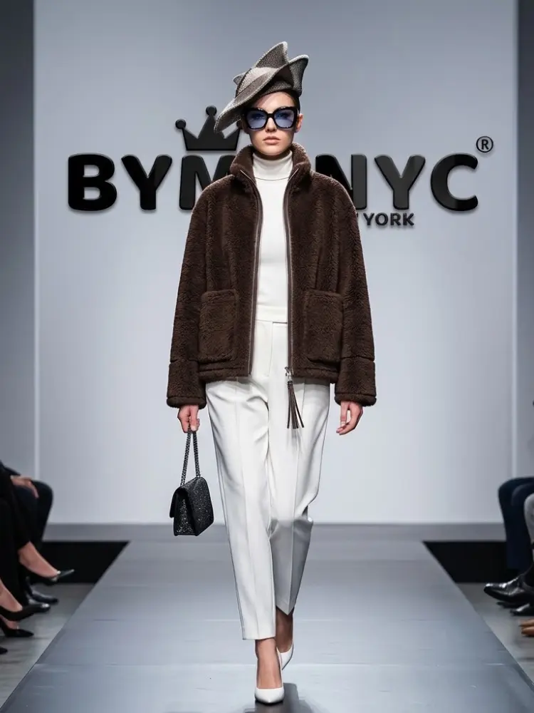 WOMEN'S JACKET Ecological SEVENTH AVENUE New Collection Trendy BYMANYC ® New York by BYMANYC ® New York