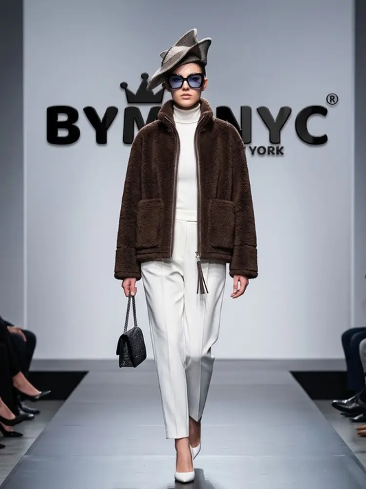 WOMEN'S JACKET Ecological SEVENTH AVENUE New Collection Trendy BYMANYC ® New York by BYMANYC ® New York