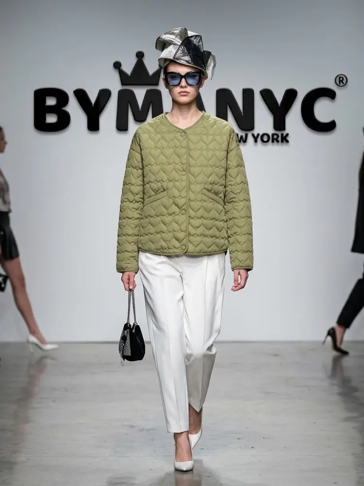 BYMANYC New York Womens Eco Jacket Premium Sustainable Streetwear by BYMANYC ® New York