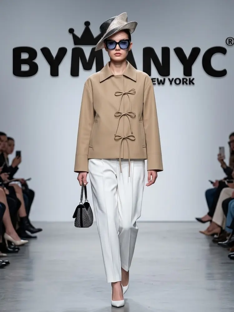 WOMEN'S JACKET Ecological WASHINGTON SQUARE New Collection Trendy BYMANYC ® New York by BYMANYC ® New York