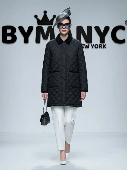 WOMEN'S JACKET Ecological HERALD SQUARE New Collection Trendy BYMANYC ® New York by BYMANYC ® New York