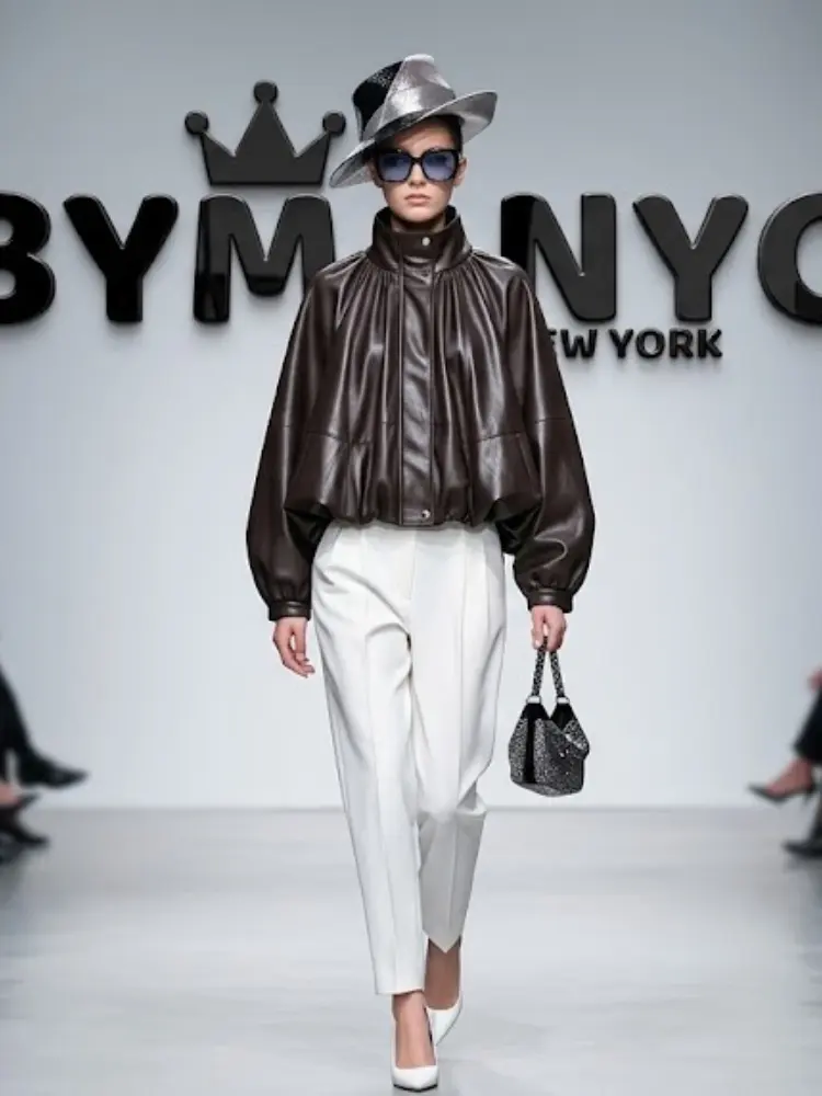 WOMEN'S JACKET Ecological WEST VILLAGE New Collection Trendy BYMANYC ® New York by BYMANYC ® New York