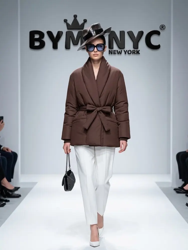 WOMEN'S JACKET Ecological UNION SQUARE New Collection Trendy BYMANYC ® New York by BYMANYC ® New York