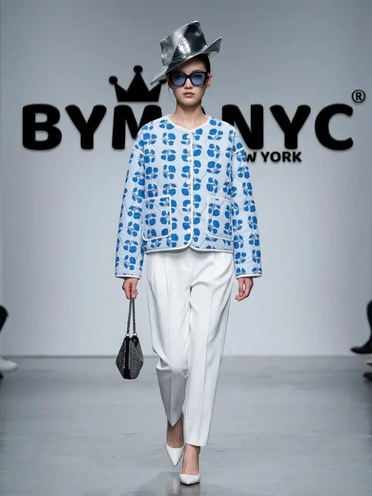 WOMEN'S JACKET Ecological FINANCIAL DISTRICT New Collection Trendy BYMANYC ® New York by BYMANYC ® New York
