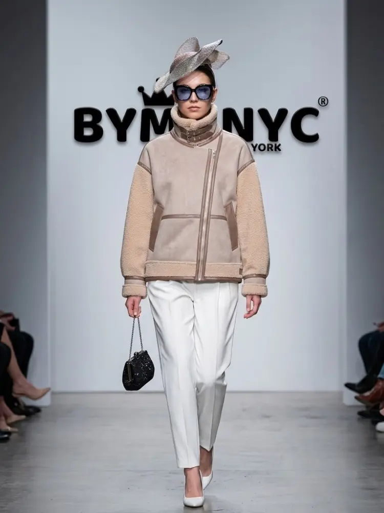 WOMEN'S JACKET Ecological PARK AVENUE New Collection Trendy BYMANYC ® New York by BYMANYC ® New York