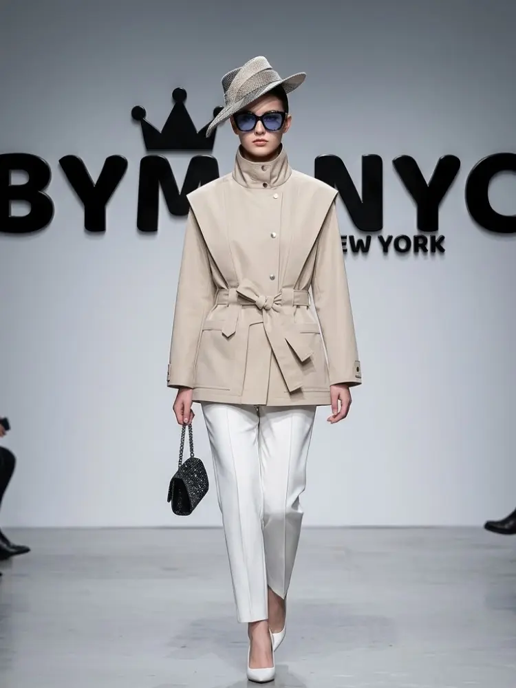WOMEN'S JACKET Ecological SEVENTH AVENUE New Collection Top Trendy BYMANYC ® New York by BYMANYC ® New York