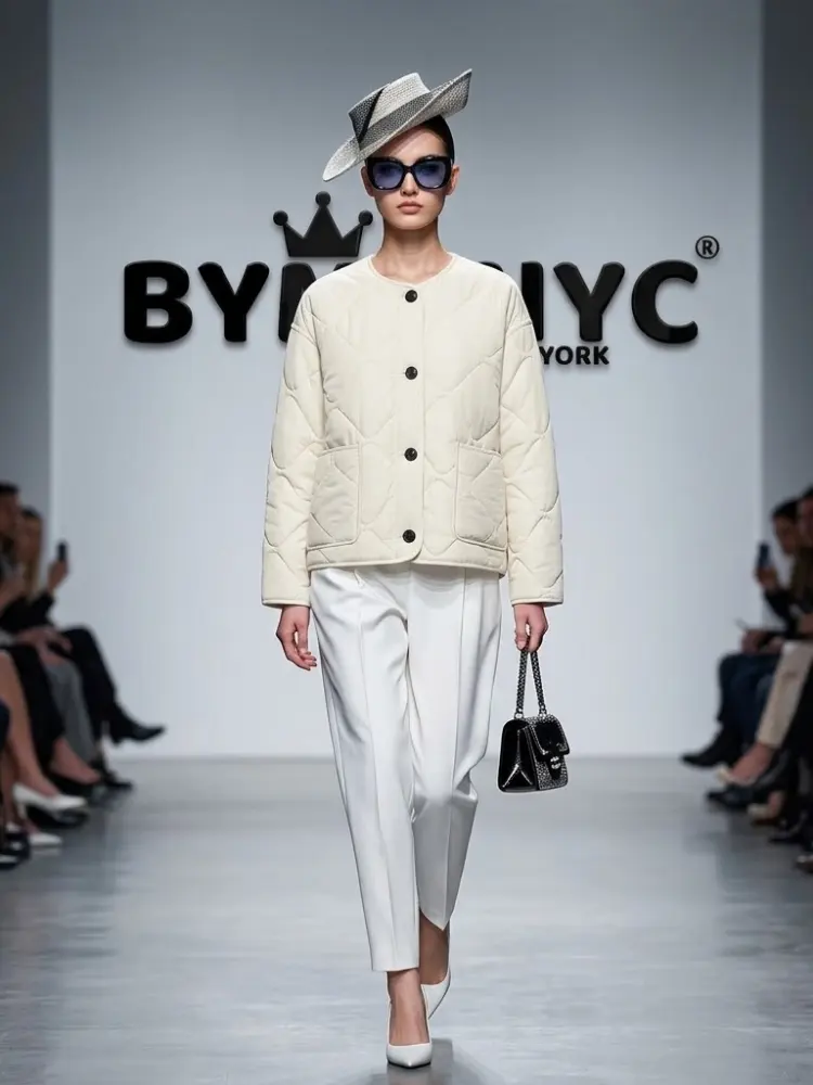 WOMEN'S JACKET Ecological EAST VILLAGE New Collection Top Trendy BYMANYC ® New York by BYMANYC ® New York