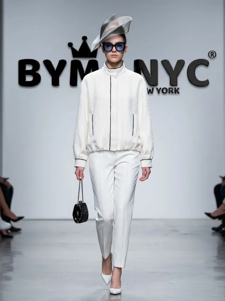 WOMEN'S JACKET Ecological TIMES SQUARE New Collection Top Trendy BYMANYC ® New York by BYMANYC ® New York