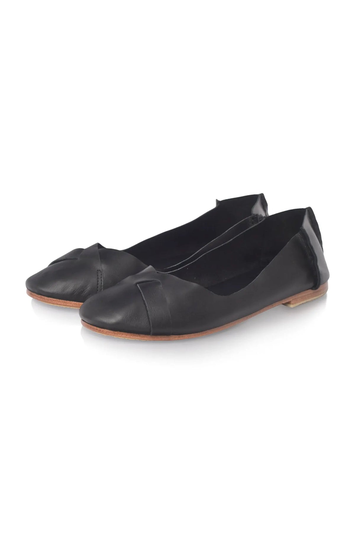 Native Leather Ballet Flats by ELF