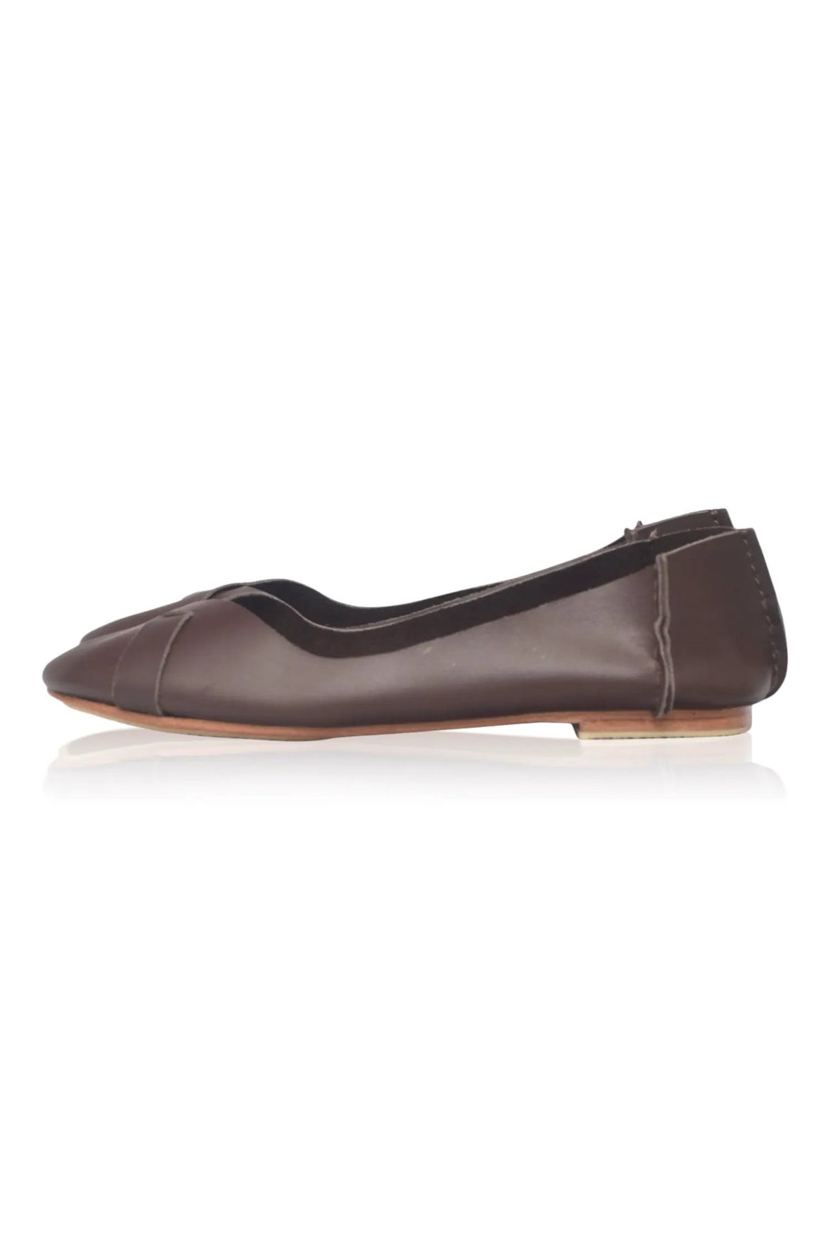 Native Leather Ballet Flats by ELF