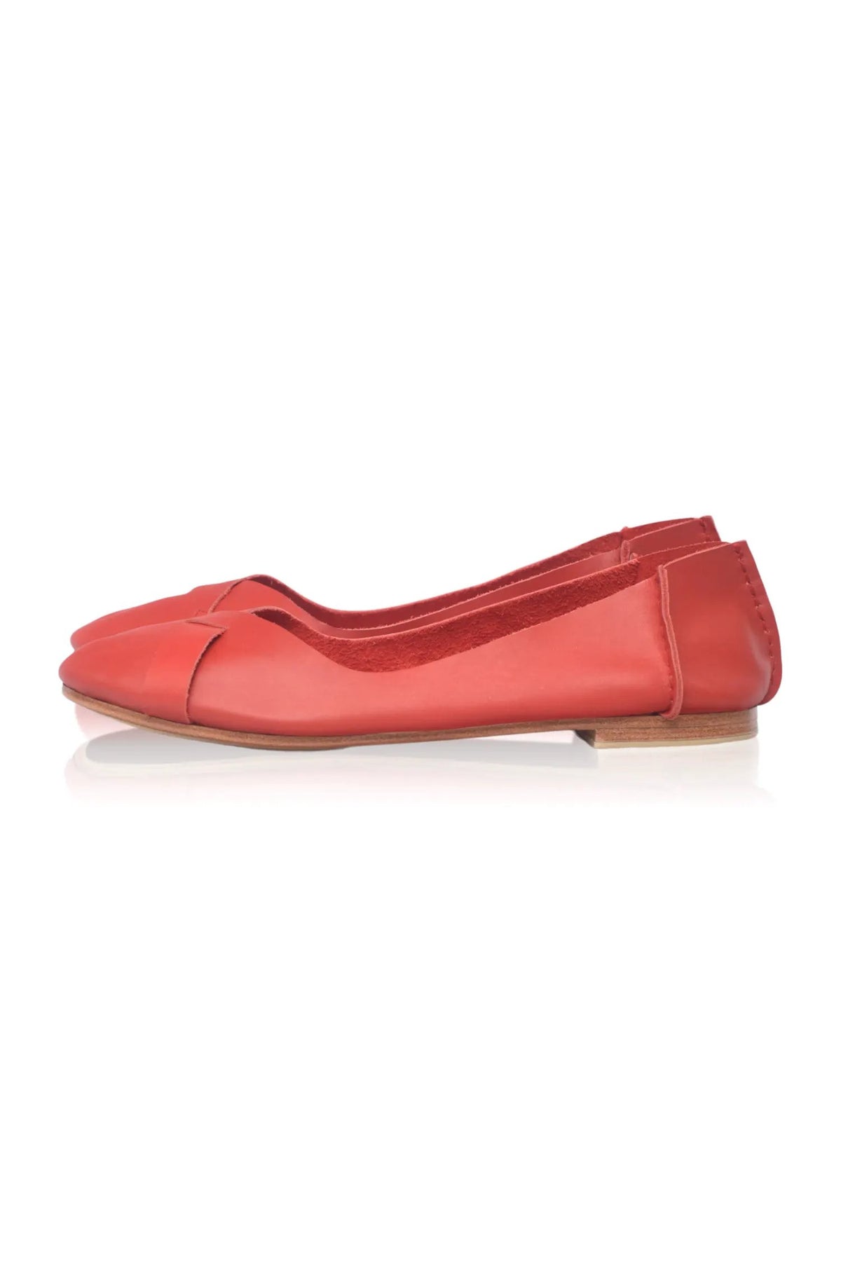 Native Leather Ballet Flats by ELF