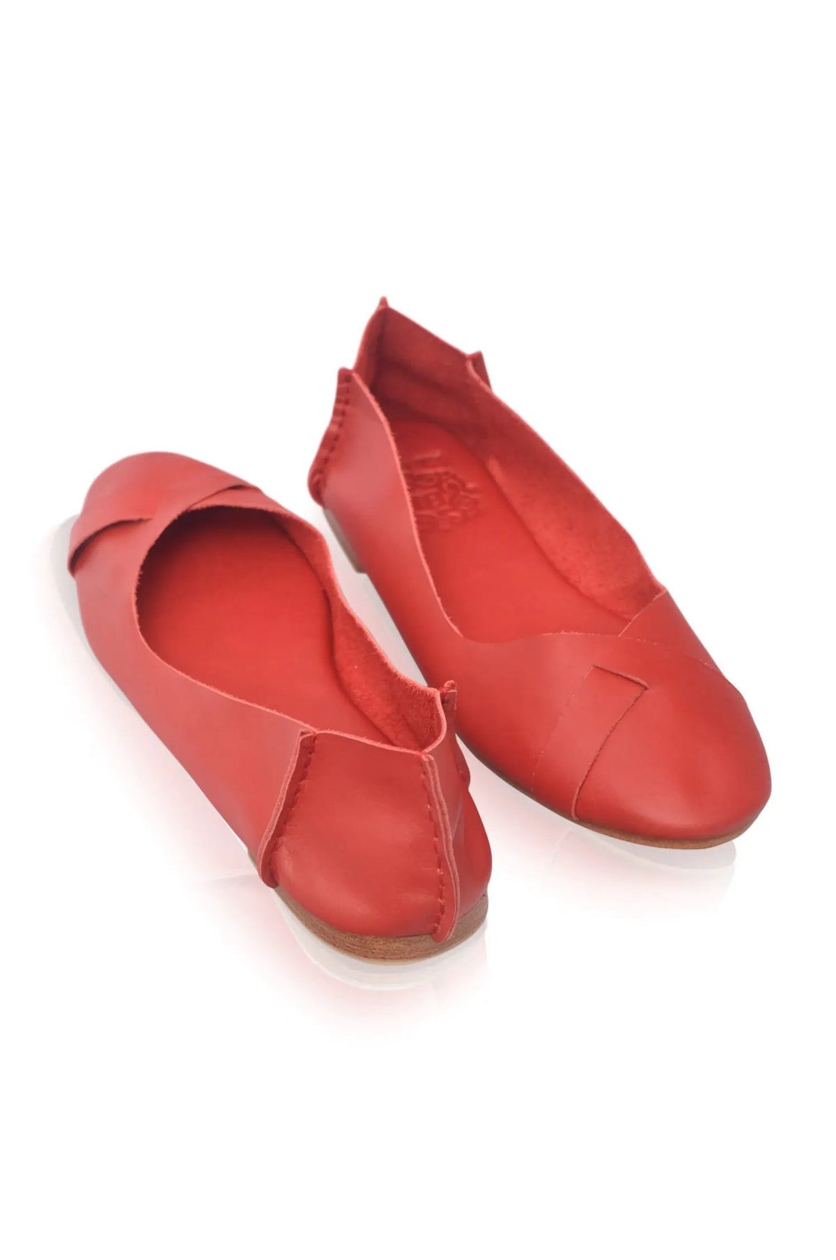 Native Leather Ballet Flats by ELF