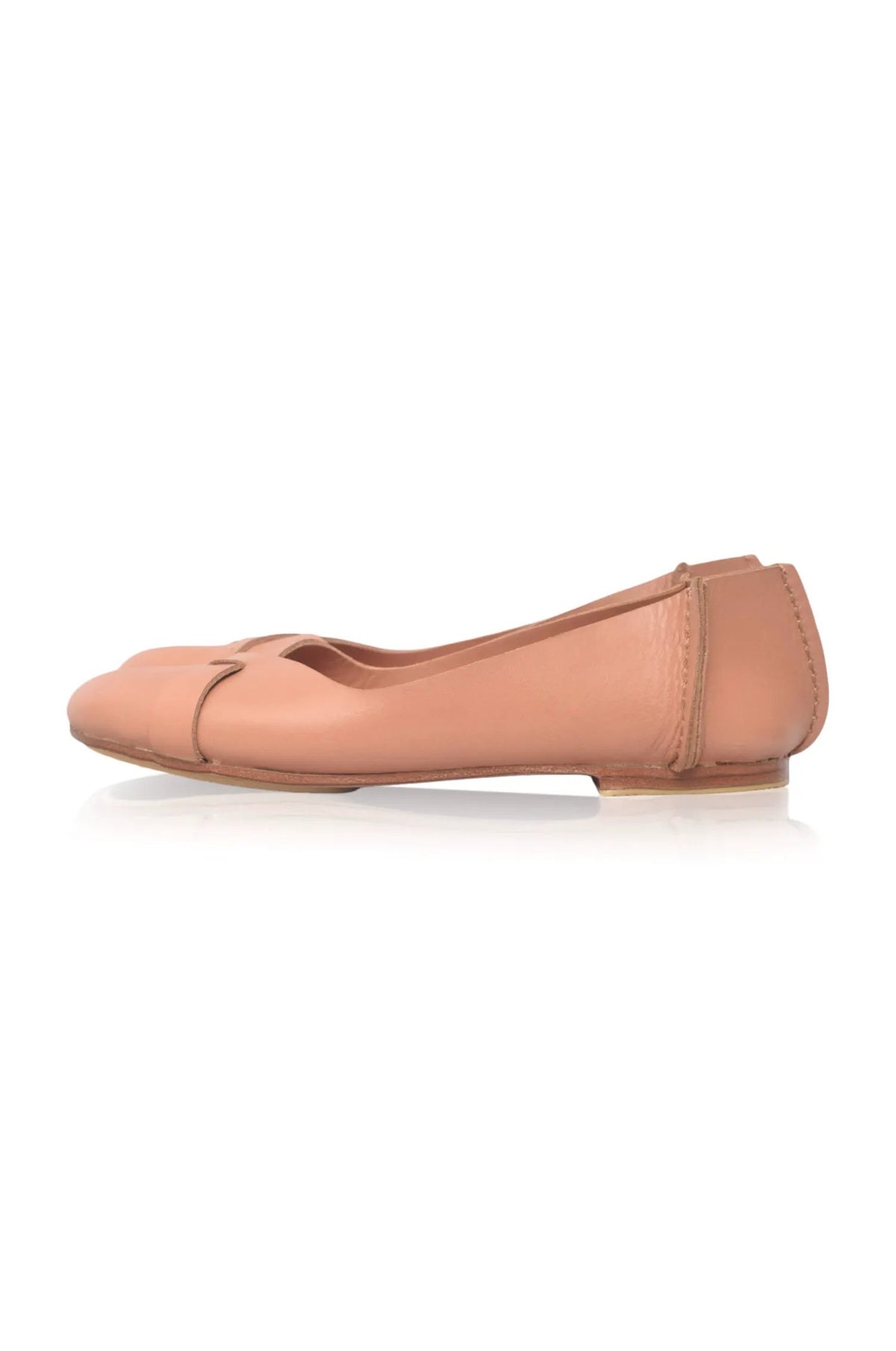 Native Leather Ballet Flats by ELF