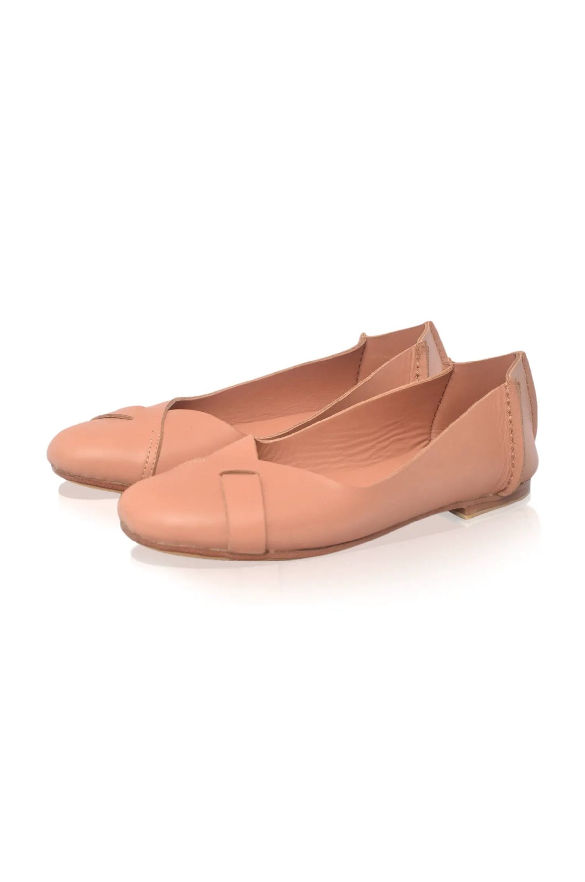 Native Leather Ballet Flats by ELF