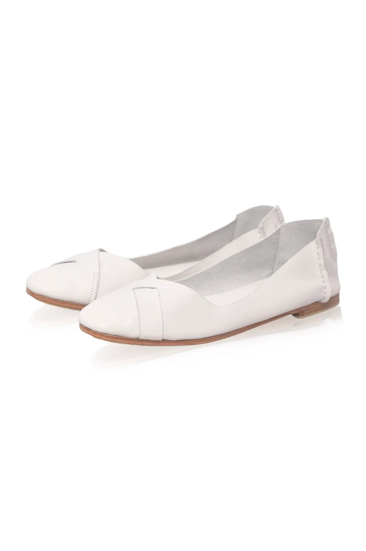 Native Leather Ballet Flats by ELF