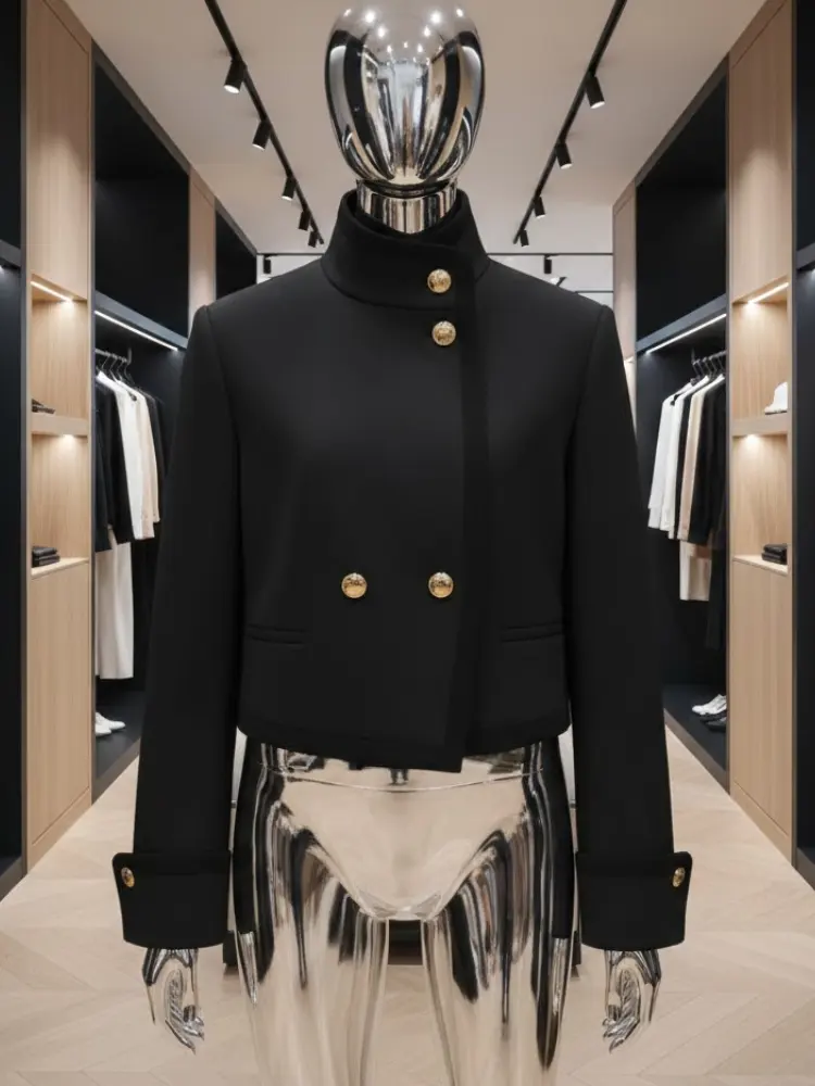 Noir Avant-Garde Jacket • FIFTH AVE New Collection BYMANYC ® New York by BYMANYC ® New York