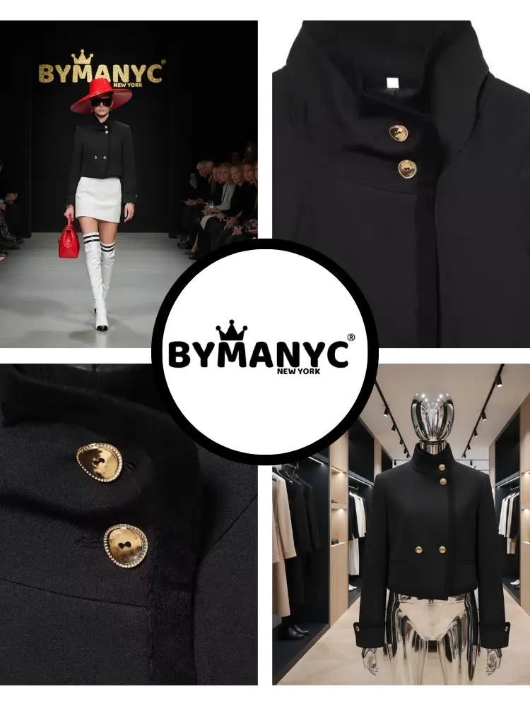 Noir Avant-Garde Jacket • FIFTH AVE New Collection BYMANYC ® New York by BYMANYC ® New York