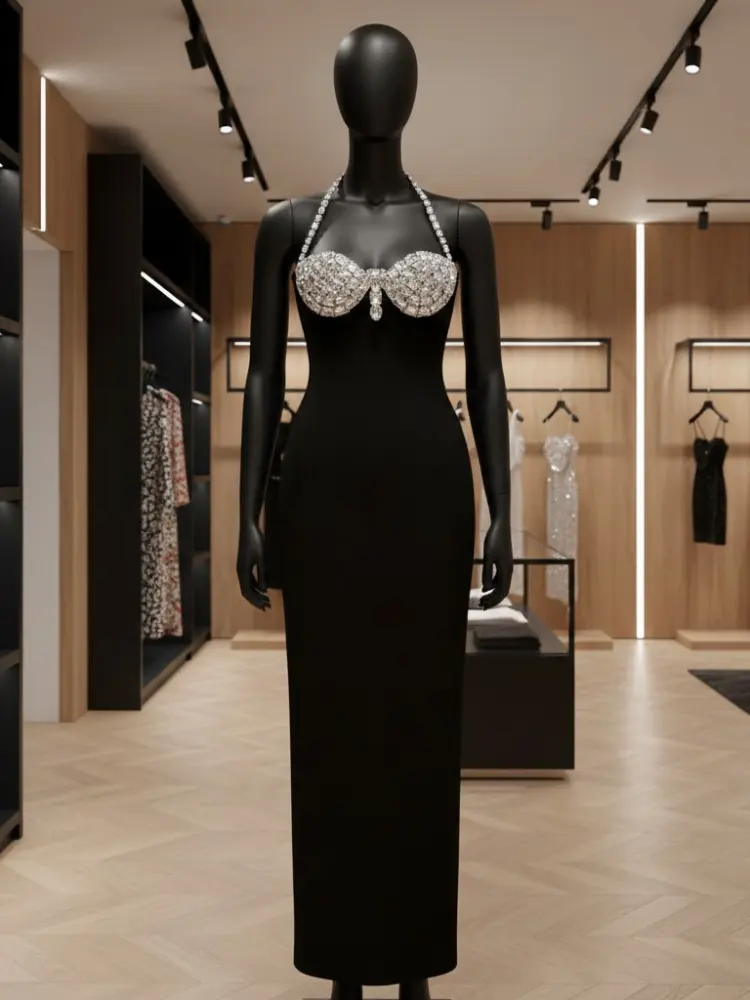 Noir Diamond Halter • MIDTOWN New Collection BYMANYC ® New York by BYMANYC ® New York