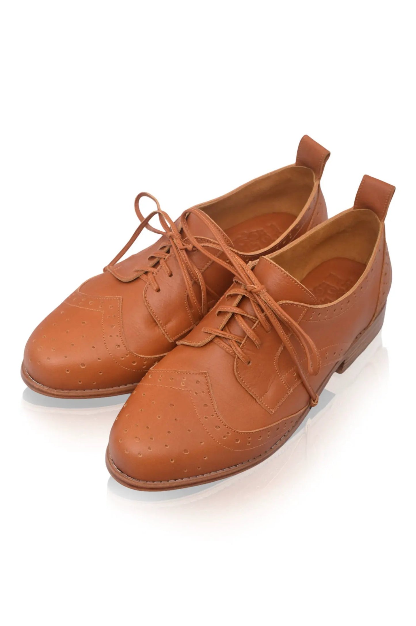 Northlight Cutout Leather Brogues by ELF