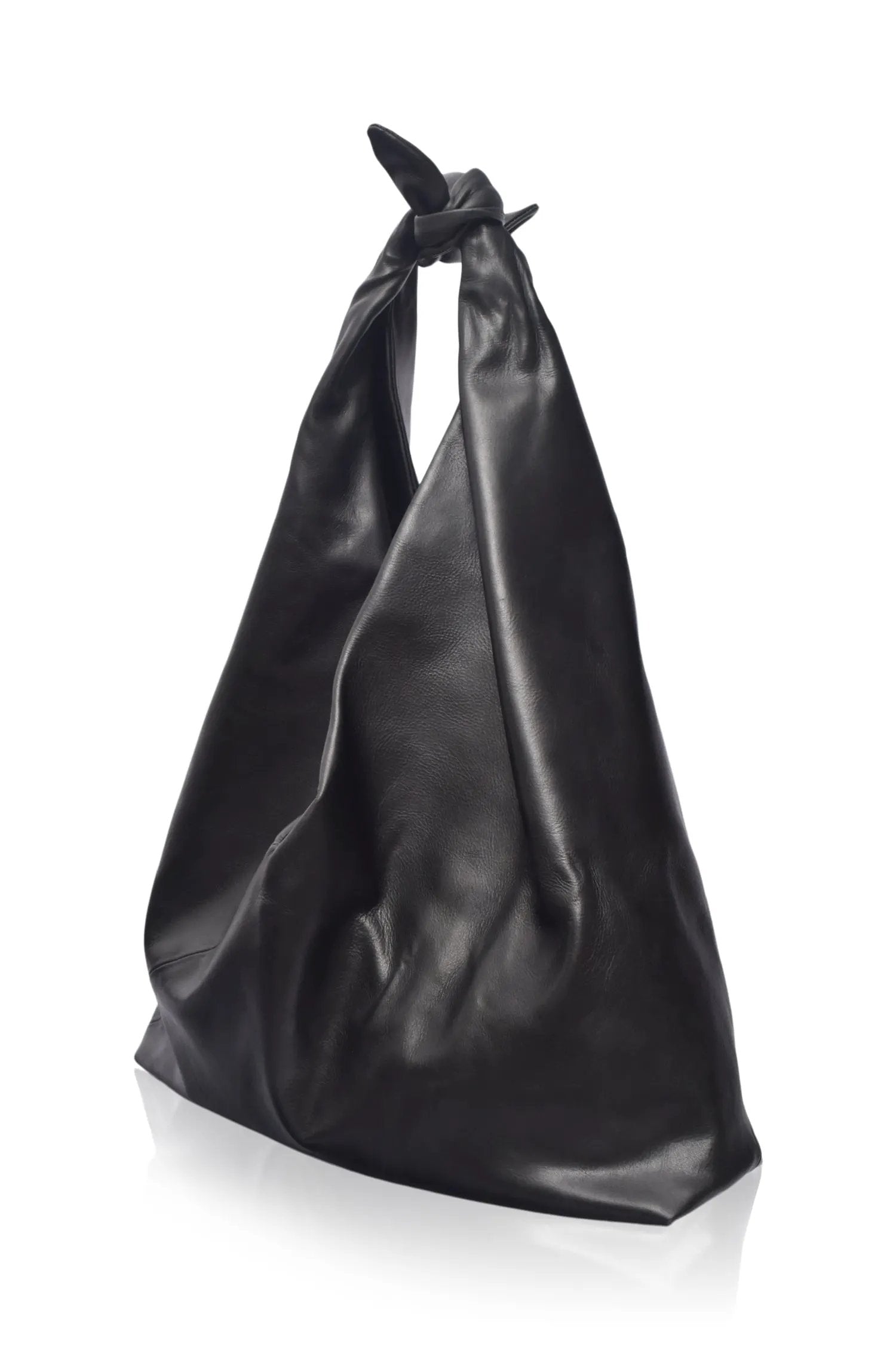 Nudo Knotted Leather Shoulder Bag by ELF