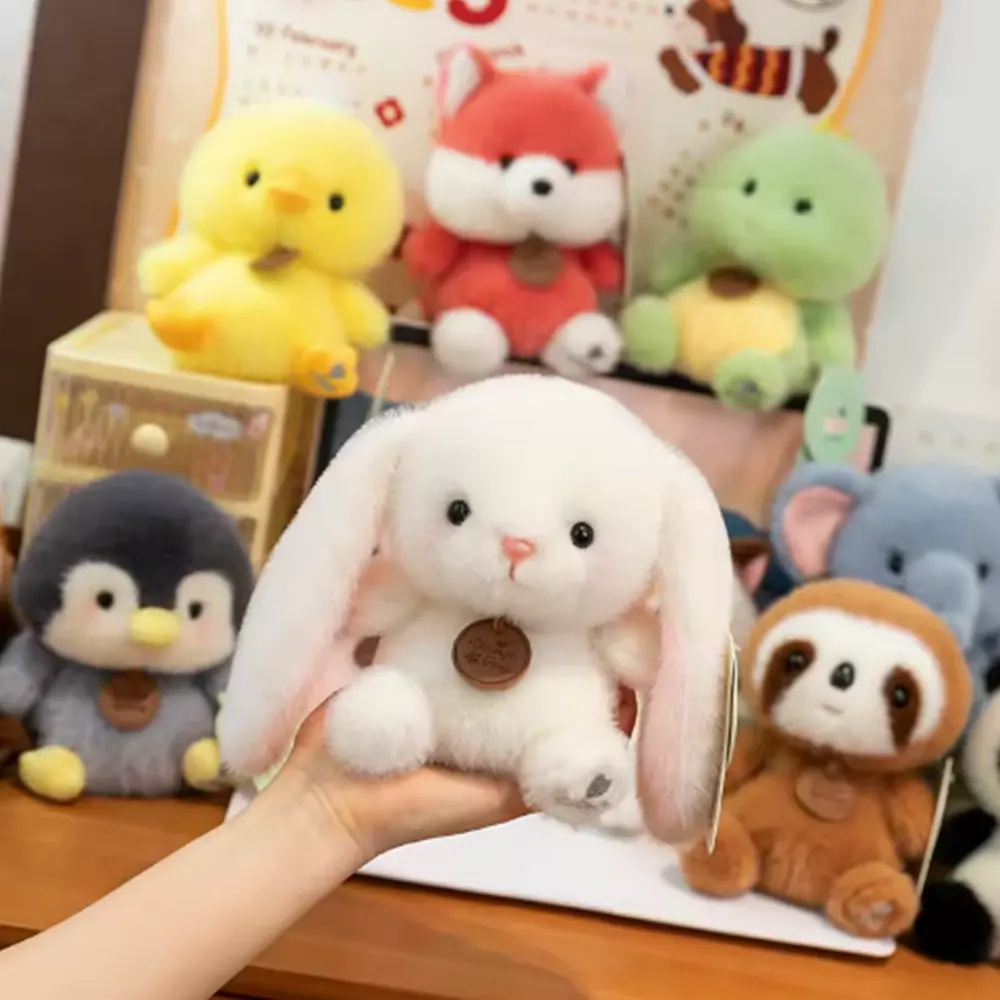 MyKids-USA® 6.5” Scented Animal Plush Toy – Super Soft PP Cotton by Tux-USA
