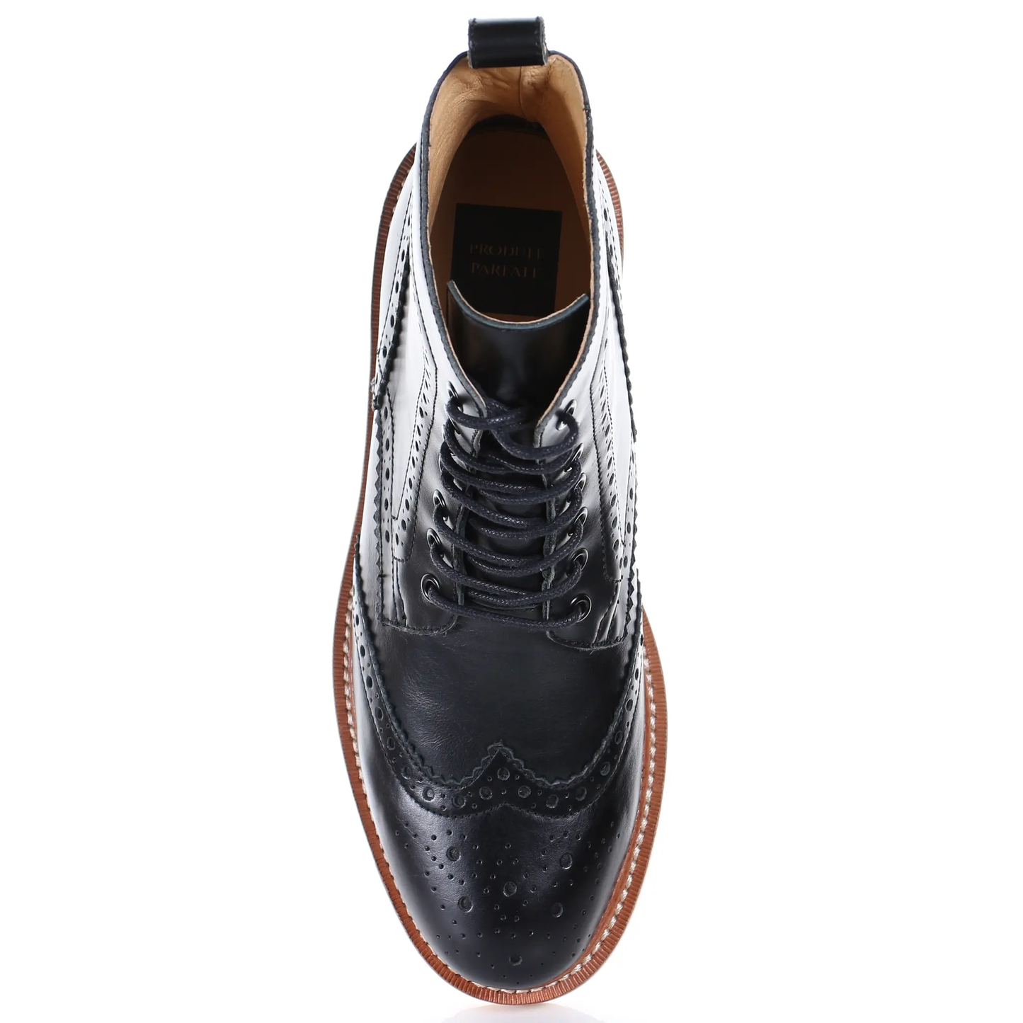 Men's Leather Oxford Boots by PRODUIT PARFAIT