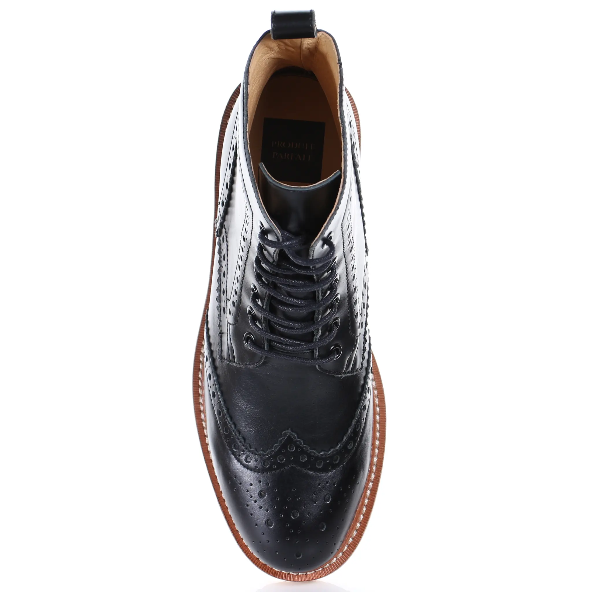 Men's Leather Oxford Boots by PRODUIT PARFAIT