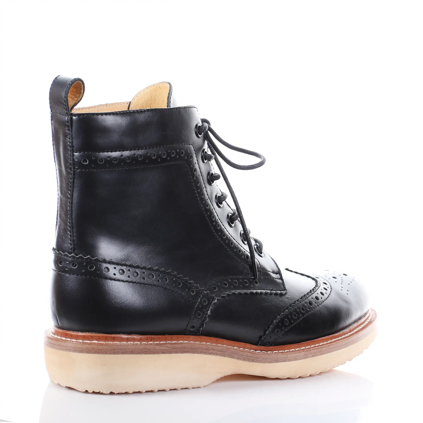 Men's Leather Oxford Boots by PRODUIT PARFAIT
