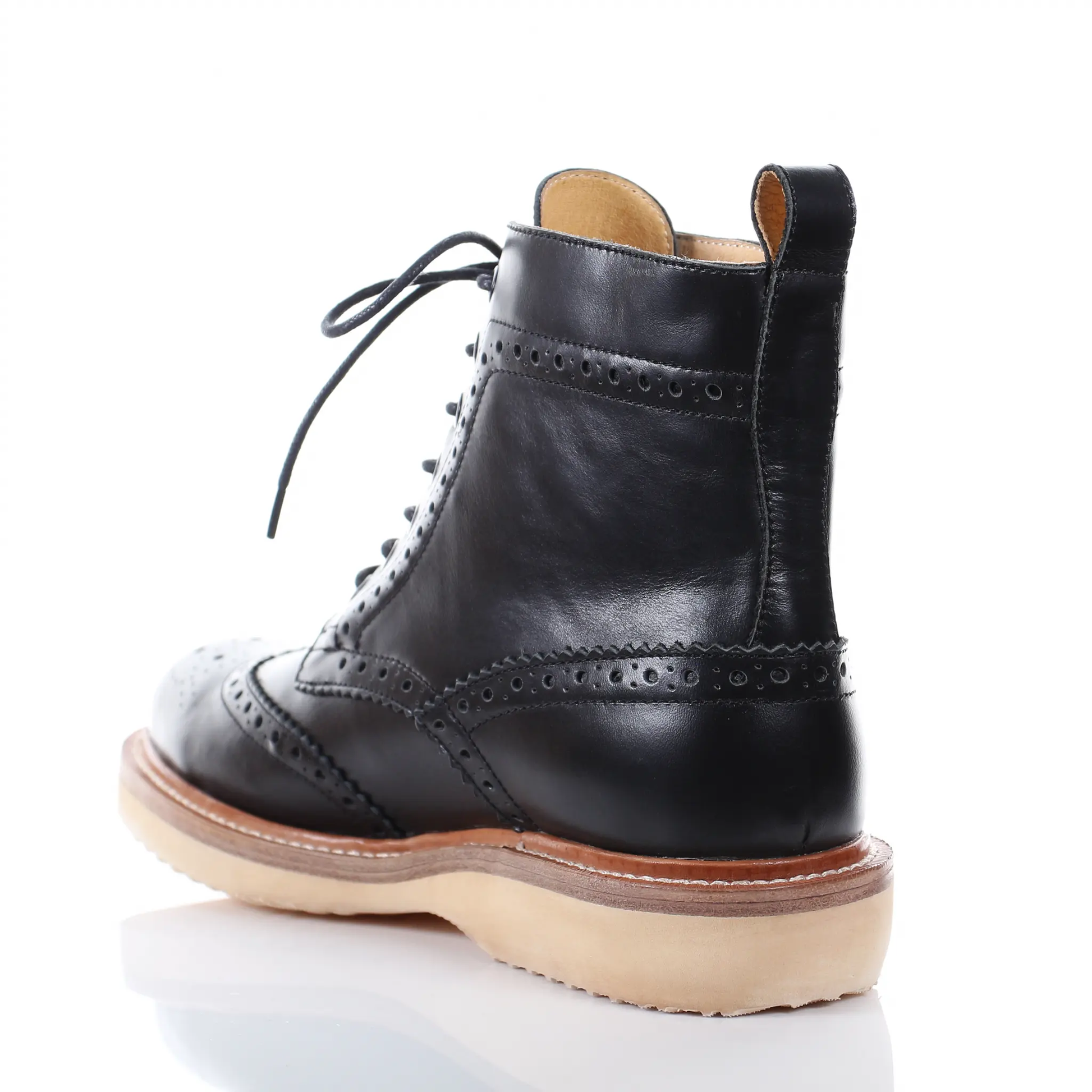 Men's Leather Oxford Boots by PRODUIT PARFAIT
