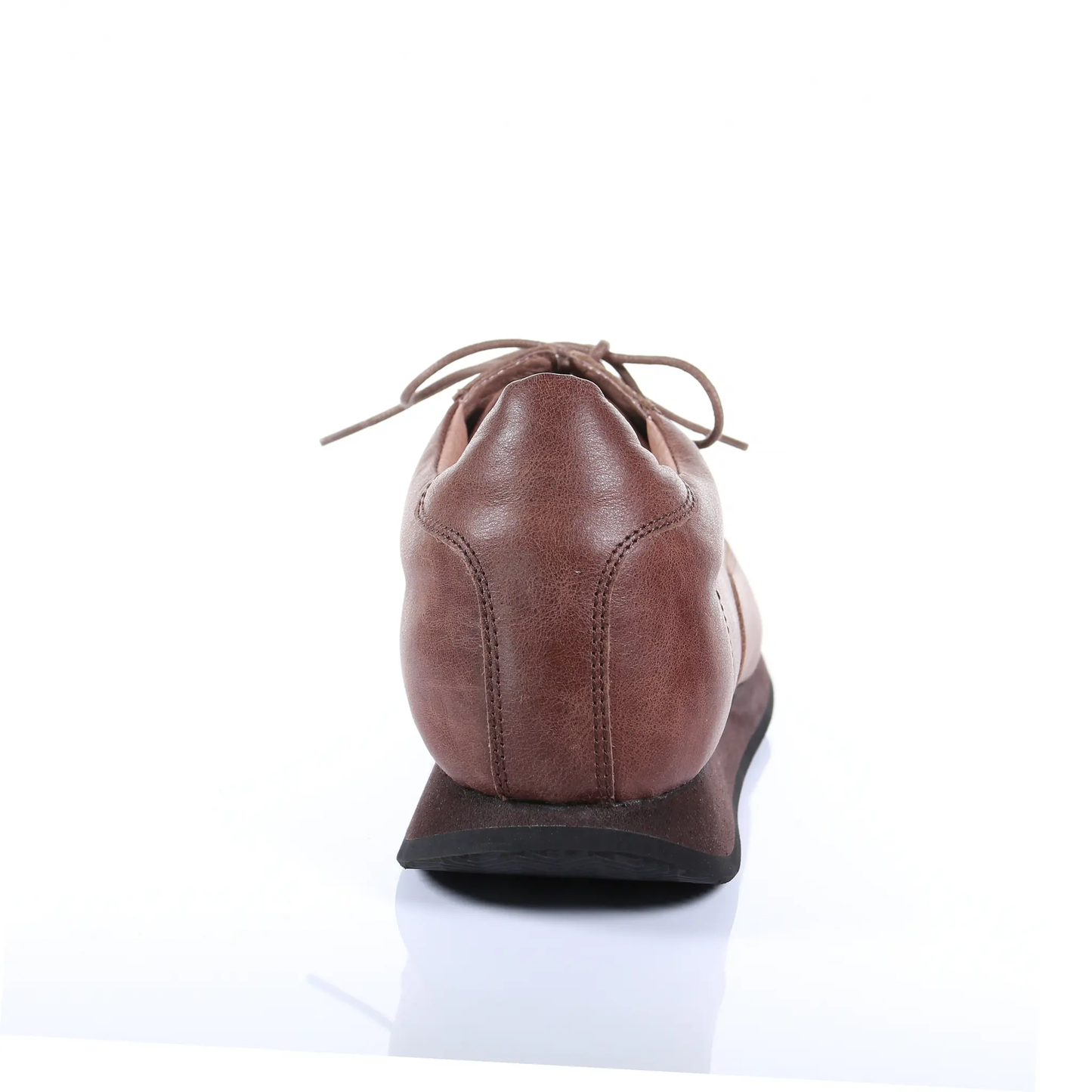 Men's Style Lace Up Leather Casual Shoes (Dark Brown) by PRODUIT PARFAIT