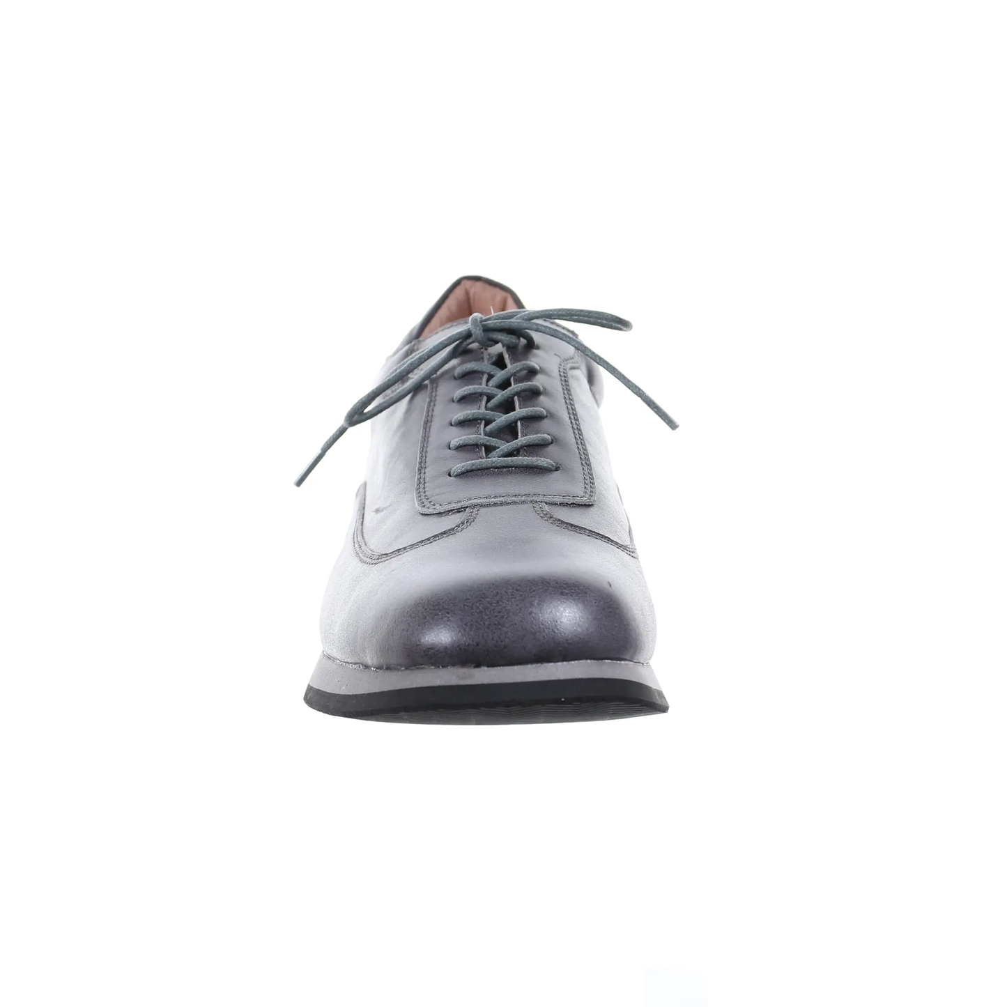 Men's Style Lace Up Leather Casual Shoes (Grey) by PRODUIT PARFAIT
