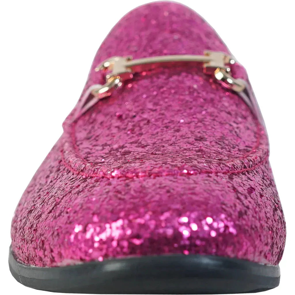 BRAVO Men Dress Shoe PROM-2 Loafer Shoe for Prom & Wedding Pink by Tux-USA