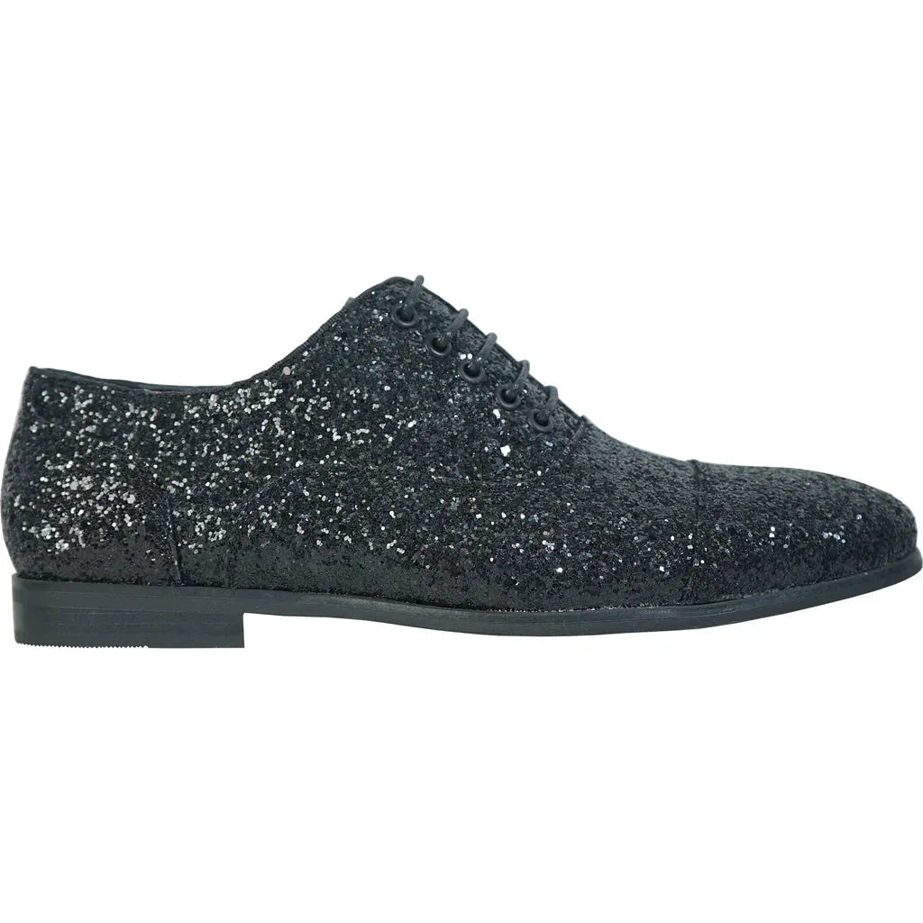 BRAVO Men Dress Shoe PROM-3 Loafer Shoe for Prom & Wedding Black by Tux-USA