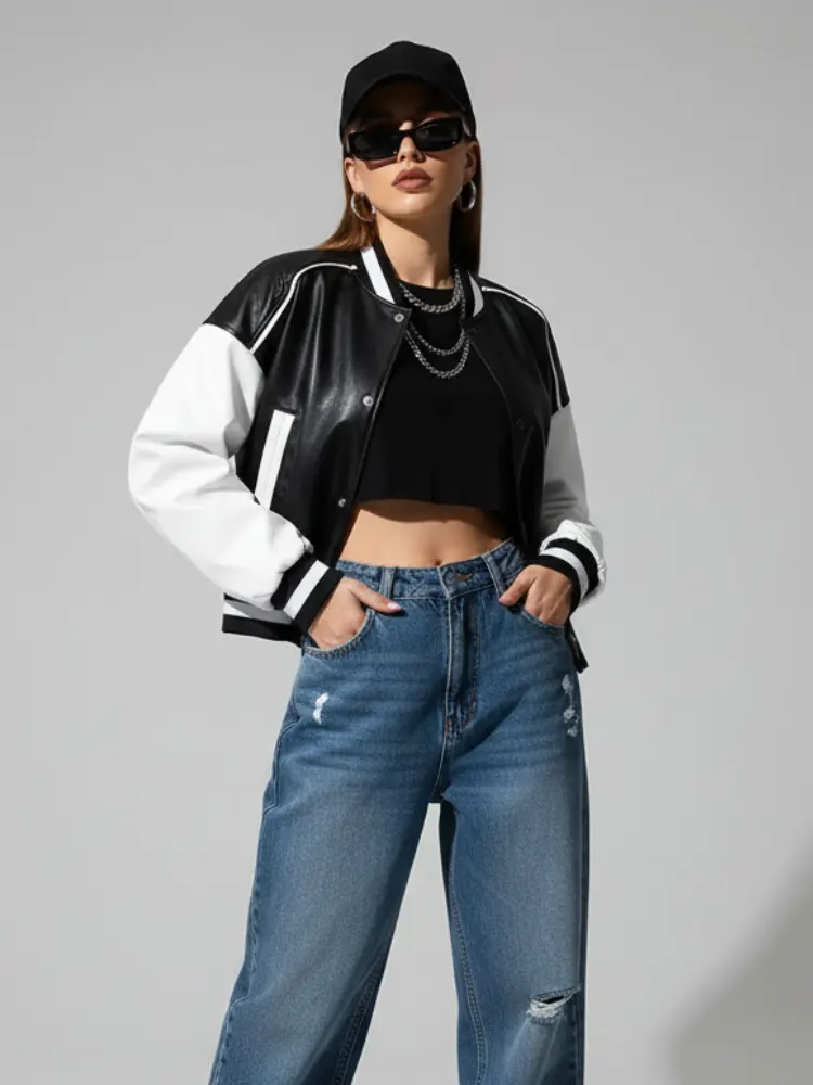 PU Leather Jacket, Lower East Side | Women - BYMANYC ® New York by BYMANYC ® New York