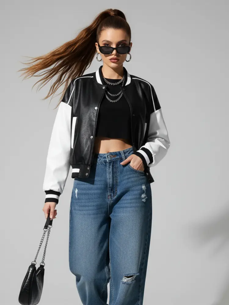 PU Leather Jacket, Lower East Side | Women - BYMANYC ® New York by BYMANYC ® New York