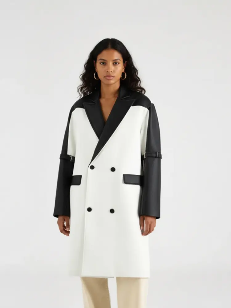 PU Leather Trench, Hudson Yards | Women - BYMANYC ® New York by BYMANYC ® New York