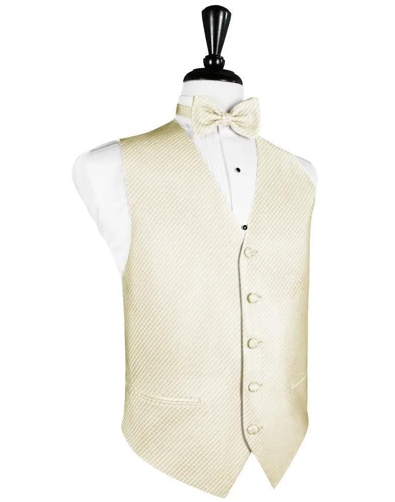 Tuxedo Vest Diagonal Diamond Grid Pattern Palermo Collection Black by Tux-USA