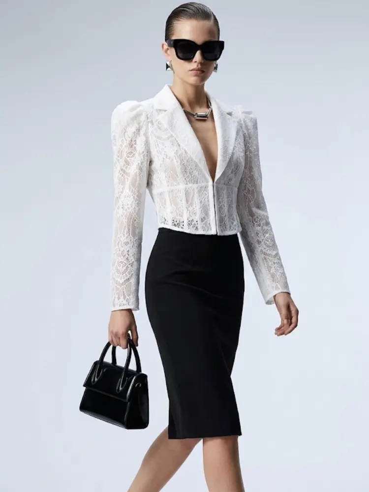 Jacket Woman BYMANYC ® New York FIFTH AVE LACE - New Collection by BYMANYC ® New York