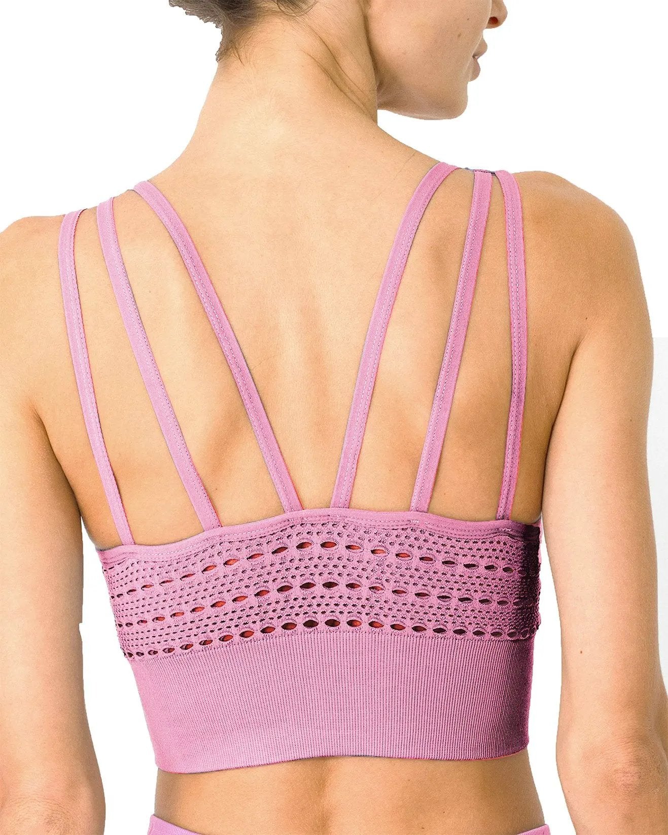 Mesh Seamless Set - Pink by Savoy Active