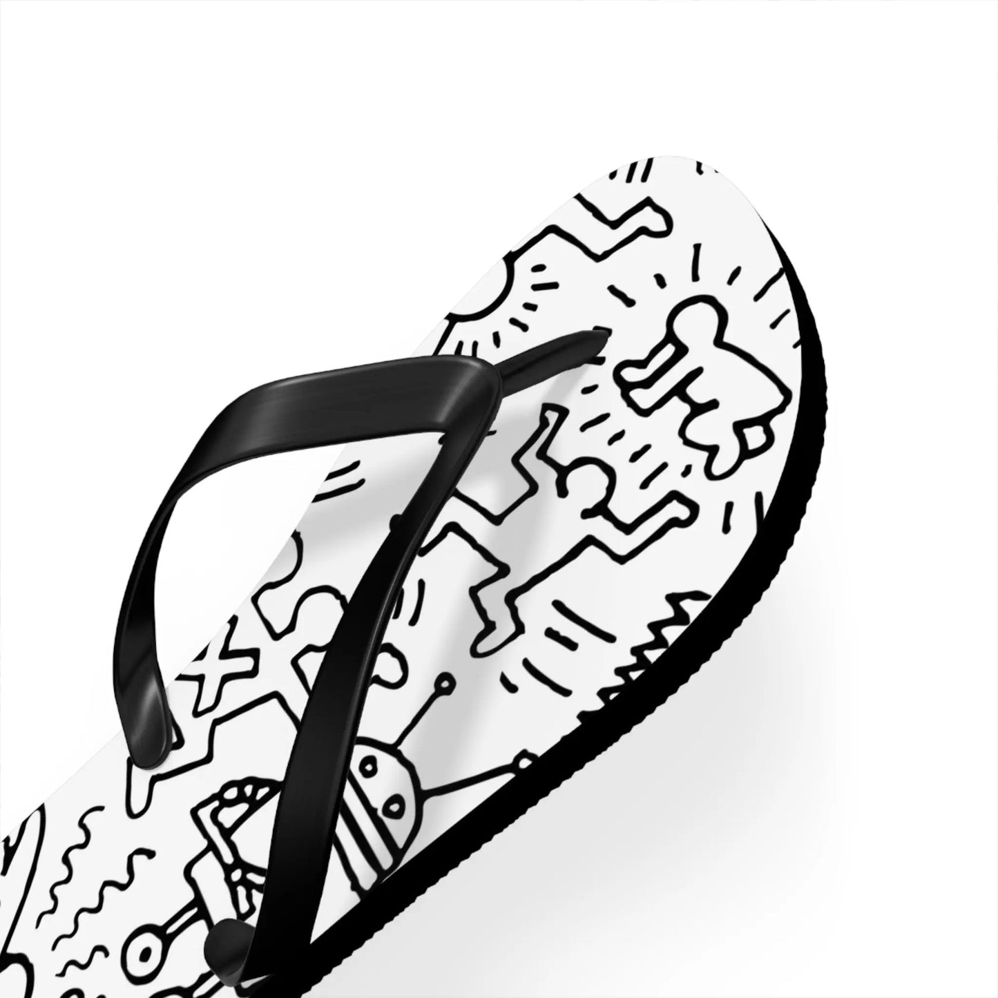 Panel Pattern, Street Art Flip-Flops by Art-O-Rama