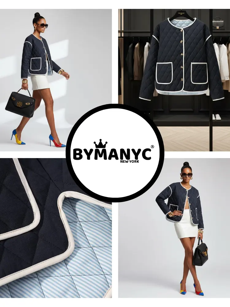 Quilted Eco-Light Jacket • CENTRAL PARK New Collection BYMANYC ® New York by BYMANYC ® New York