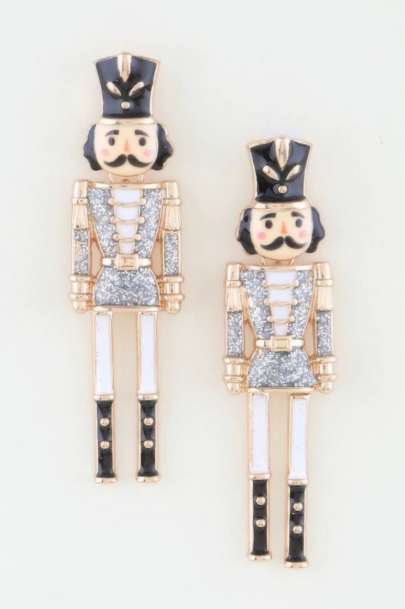RADIO CITY Glitter Nutcracker Drop Earrings: BYMANYC ® New York by BYMANYC ® New York