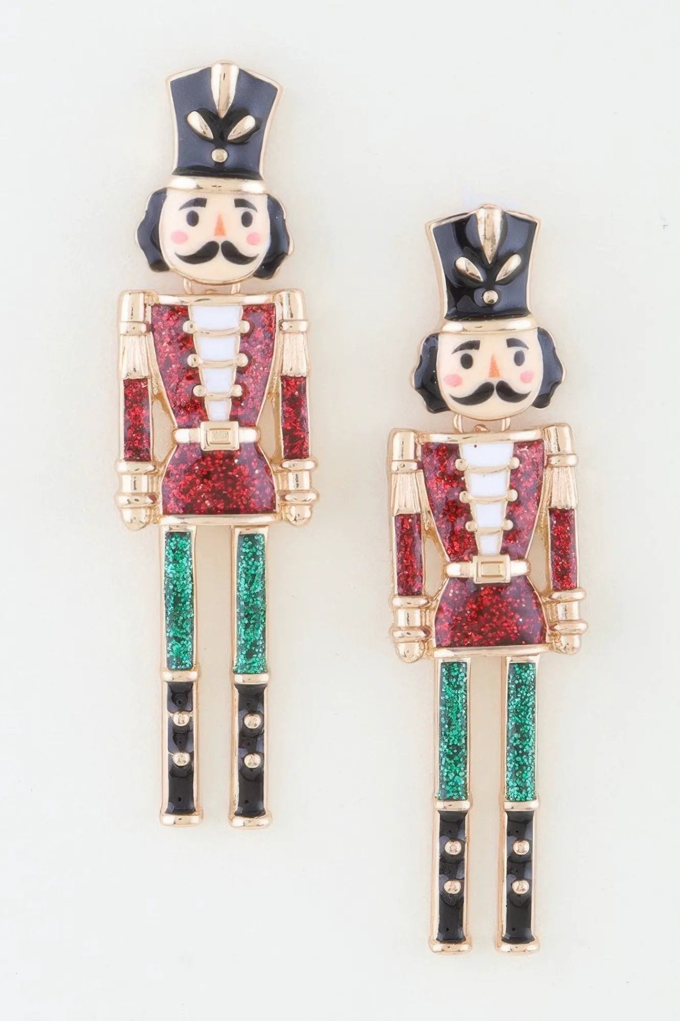 RADIO CITY Glitter Nutcracker Drop Earrings: BYMANYC ® New York by BYMANYC ® New York