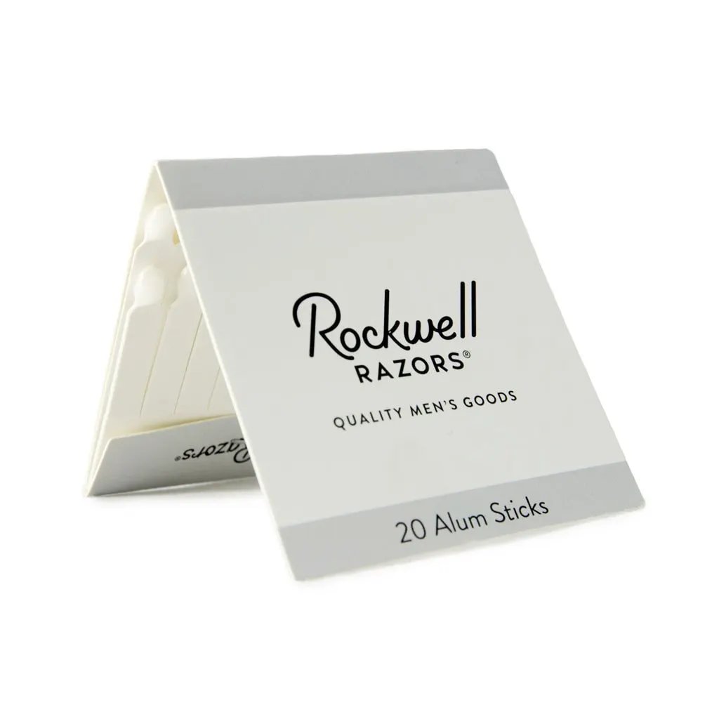 Rockwell Razors Alum Matchsticks (Pack of 20 Matches) by Rockwell