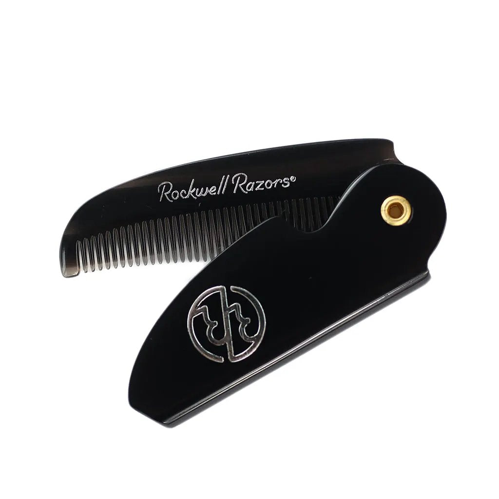 Rockwell Folding Moustache Comb by Rockwell